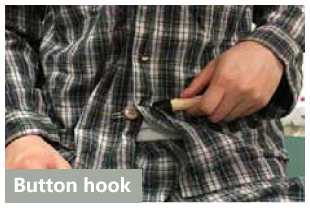 Button hook